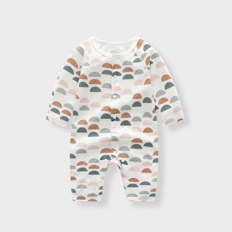 Unisex Long Sleeve Baby Rompers