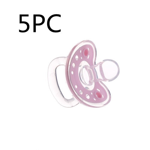 Baby Two-color Liquid Silicone Sleep Comfort Pacifier