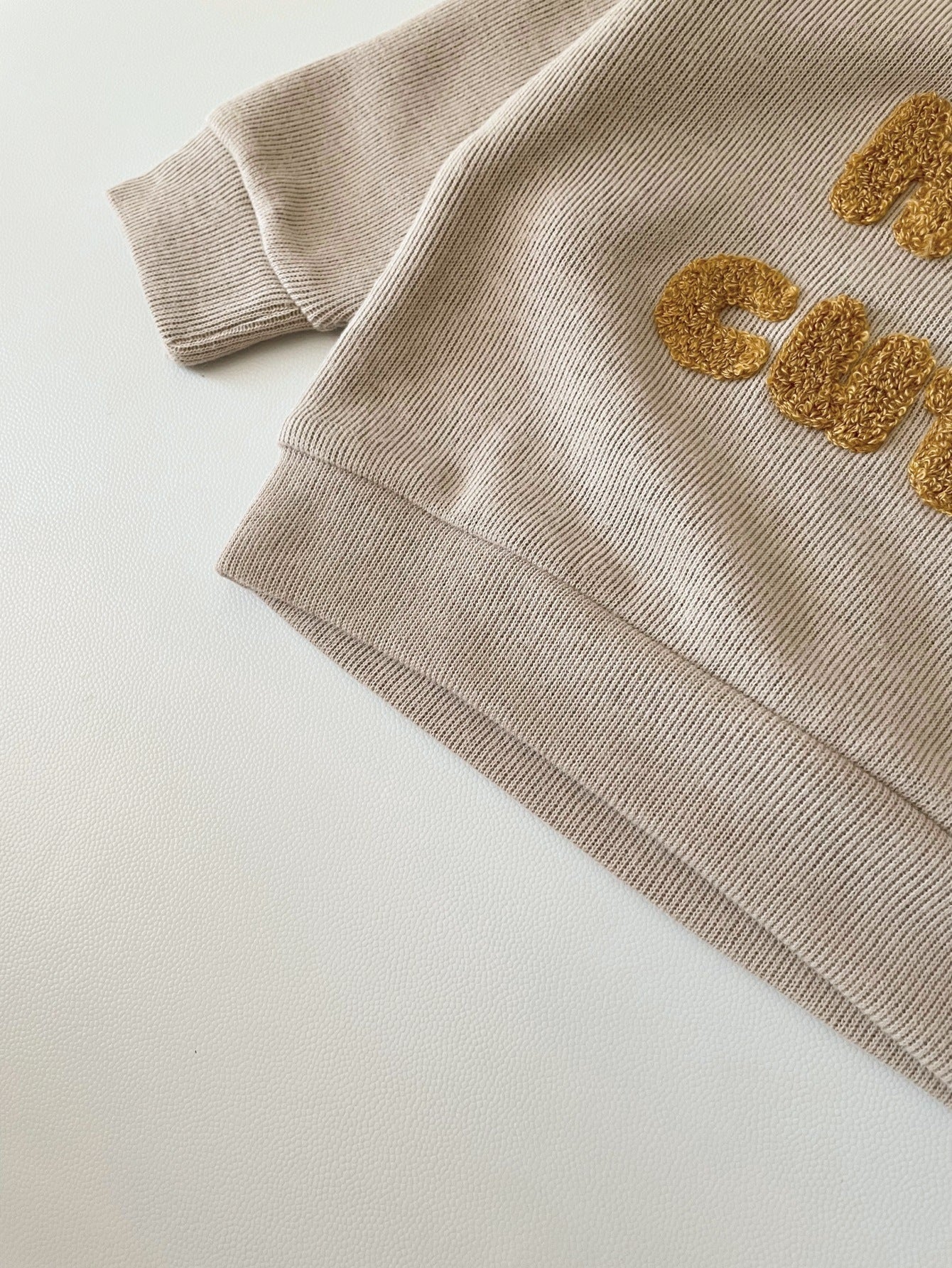 Baby Embroided Long Sleeve Two-piece Suit