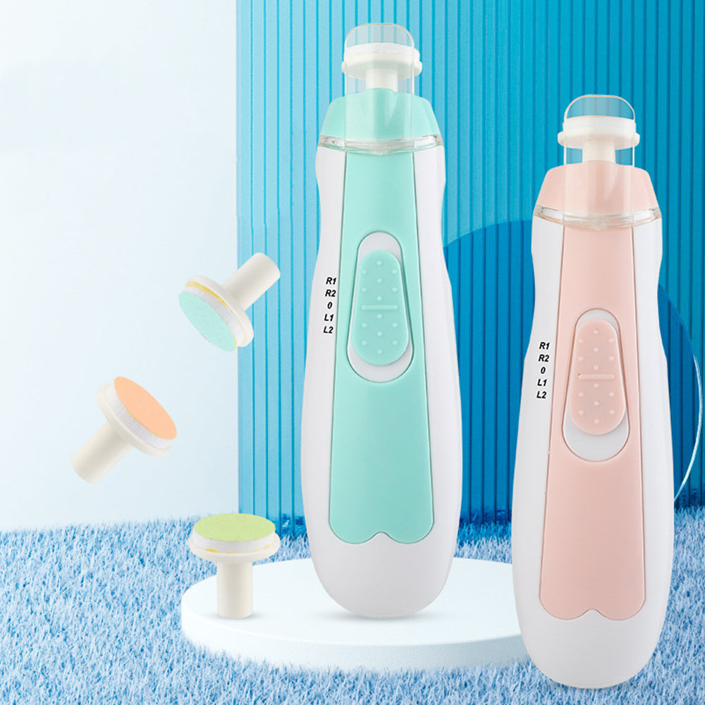 Newborn Electric Nail Clipper Anti-pinch Care Set