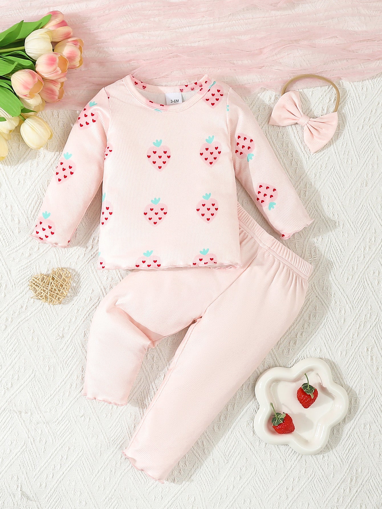Infant Printed 3-piece Set Suit