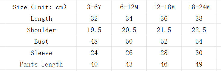 Infant Printed 3-piece Set Suit