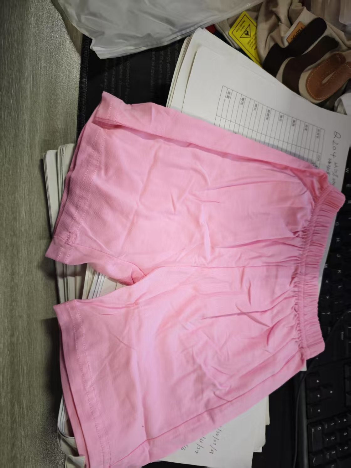 Girls Heart Printing Two-piece Short Sleeve Suit Set