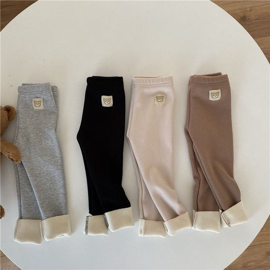 Girls' Fleece-lined Leggings