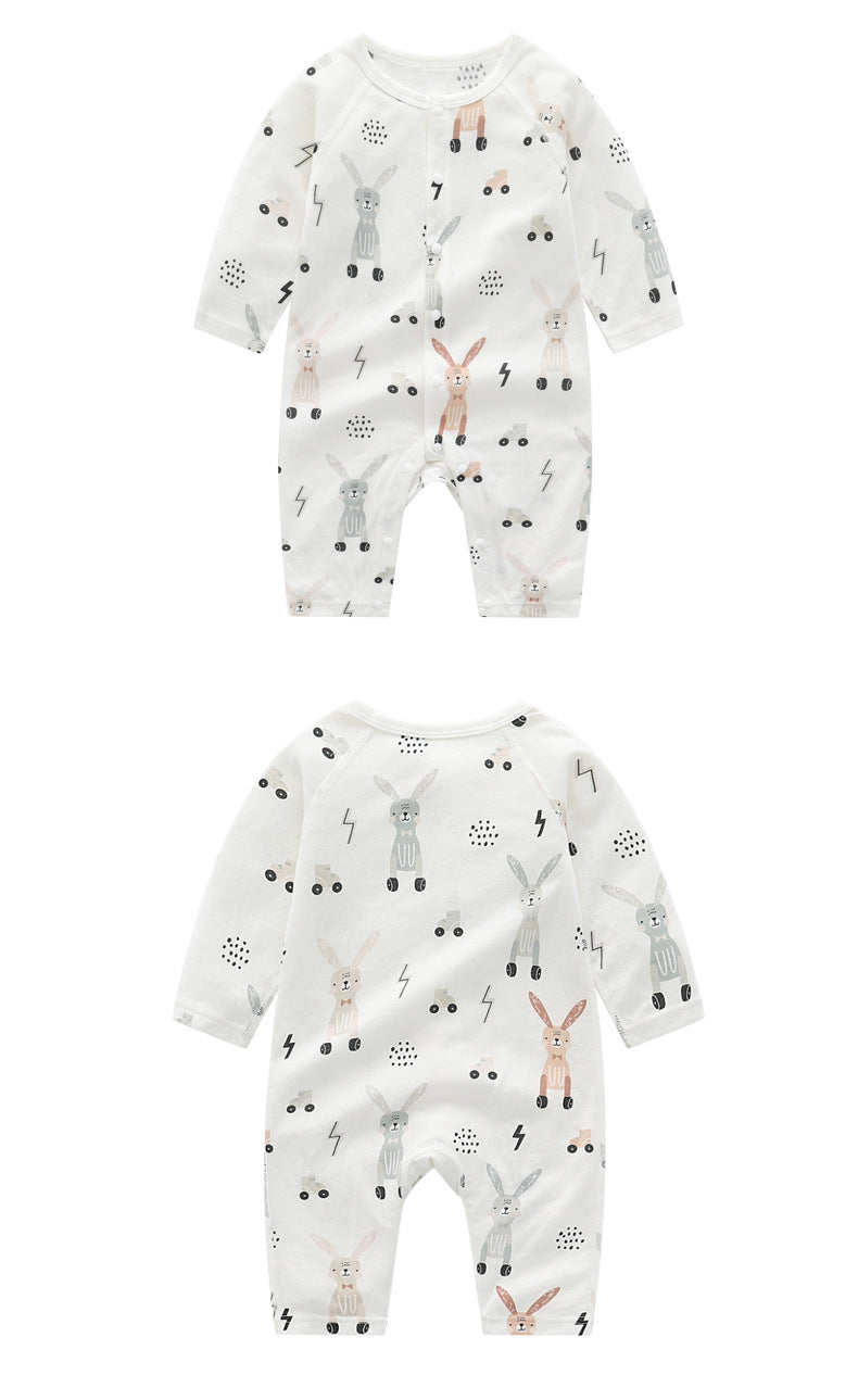 Unisex Long Sleeve Baby Rompers