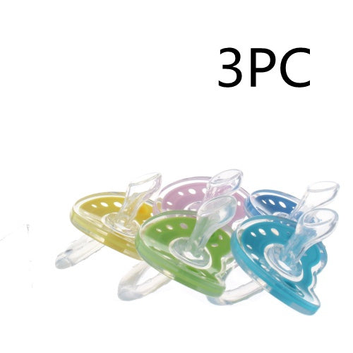 Baby Two-color Liquid Silicone Sleep Comfort Pacifier