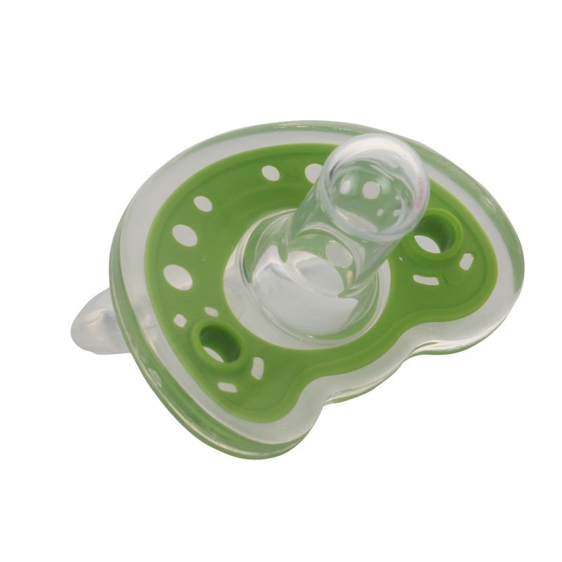 Baby Two-color Liquid Silicone Sleep Comfort Pacifier
