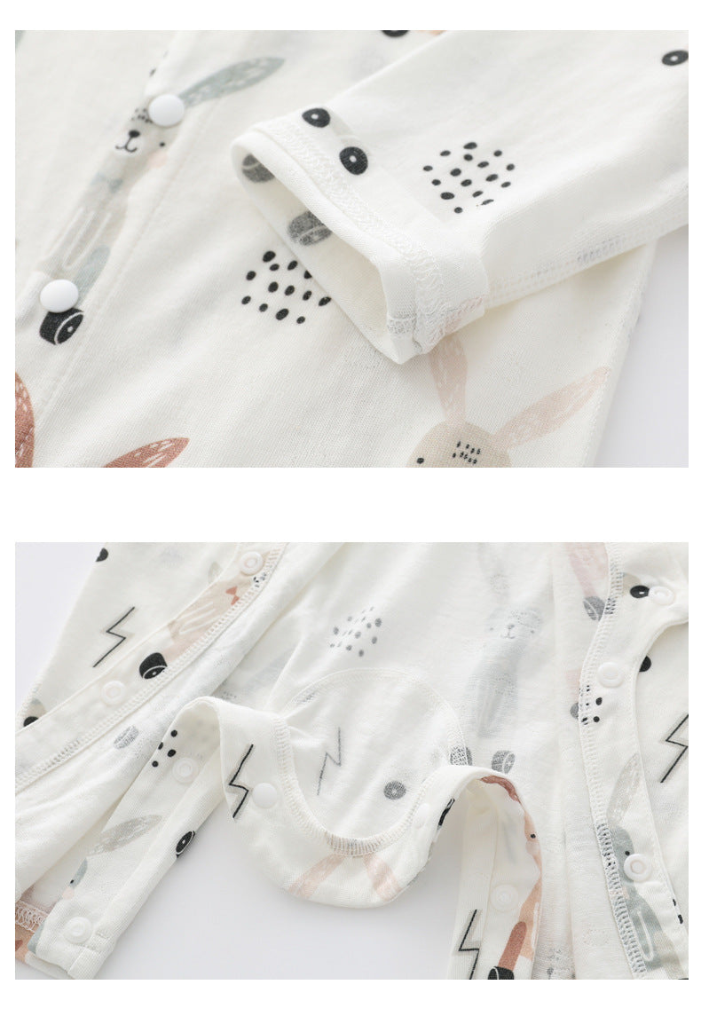 Unisex Long Sleeve Baby Rompers