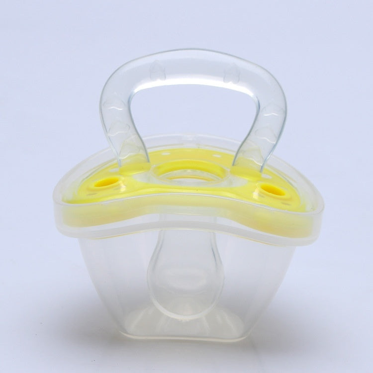 Baby Two-color Liquid Silicone Sleep Comfort Pacifier