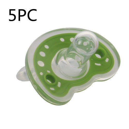 Baby Two-color Liquid Silicone Sleep Comfort Pacifier