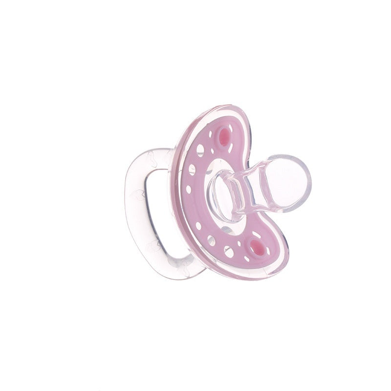 Baby Two-color Liquid Silicone Sleep Comfort Pacifier