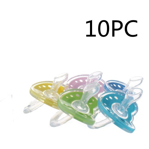 Baby Two-color Liquid Silicone Sleep Comfort Pacifier