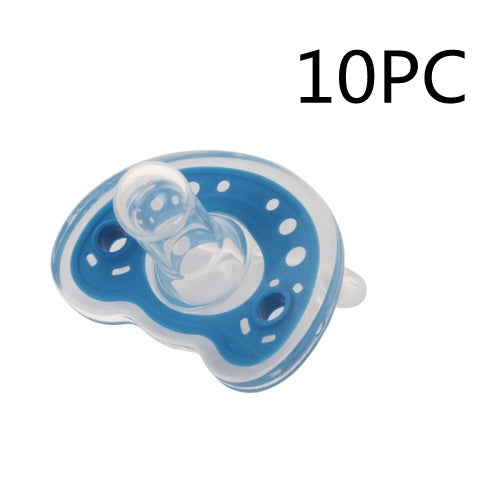 Baby Two-color Liquid Silicone Sleep Comfort Pacifier