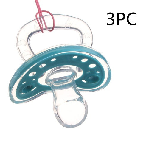 Baby Two-color Liquid Silicone Sleep Comfort Pacifier