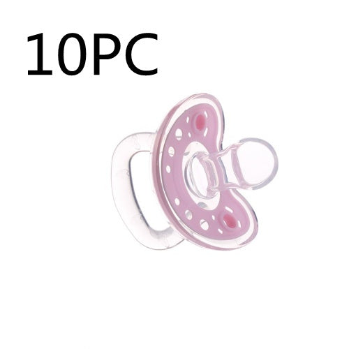 Baby Two-color Liquid Silicone Sleep Comfort Pacifier