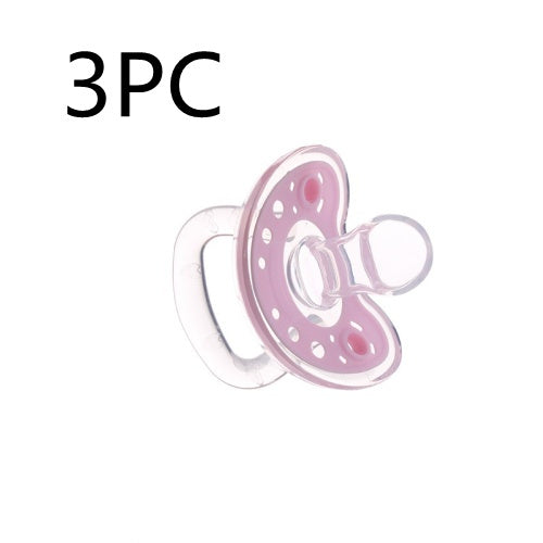 Baby Two-color Liquid Silicone Sleep Comfort Pacifier