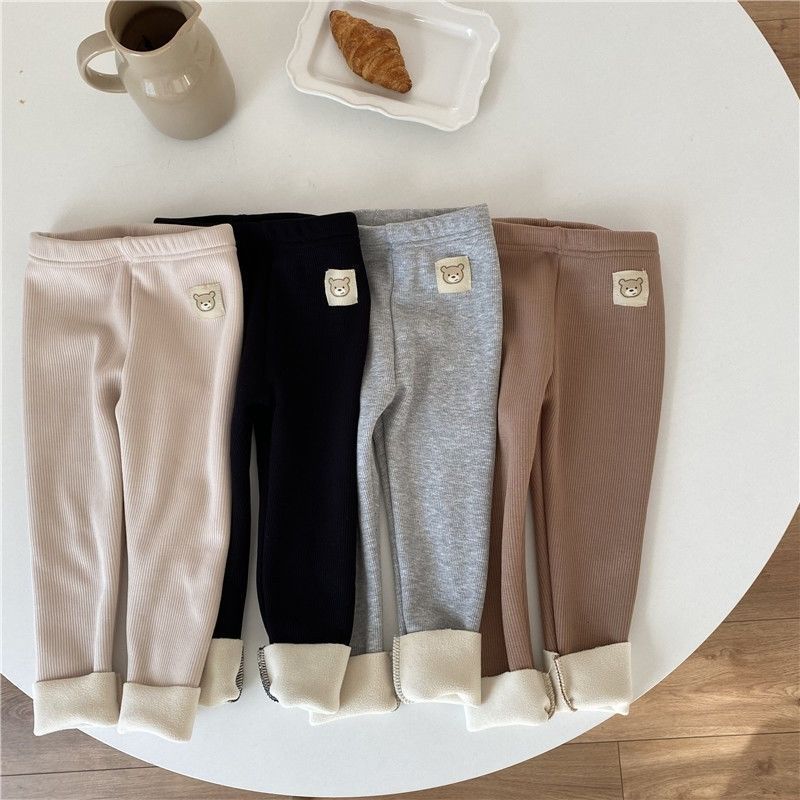 Girls' Fleece-lined Leggings