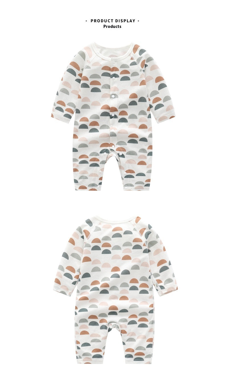 Unisex Long Sleeve Baby Rompers